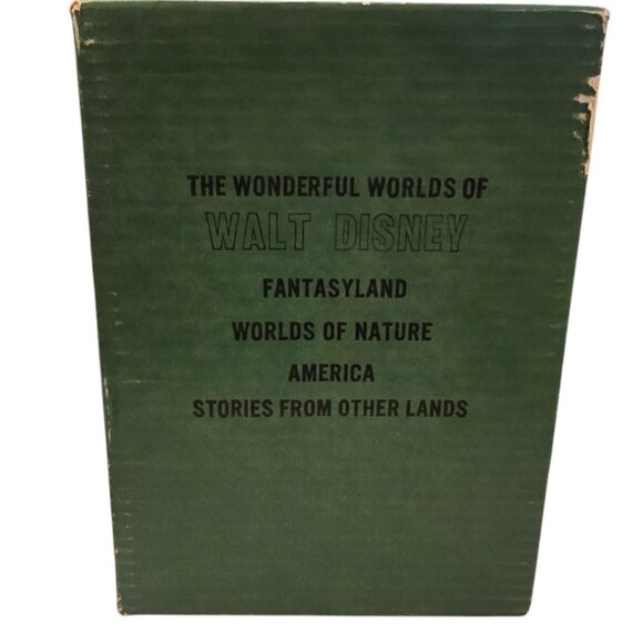 Walt Disney Boxed Book Set The Wonderful Worlds Of 1965 READ - Picture 4 of 16
